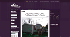 Desktop Screenshot of castlesandcreeks.com