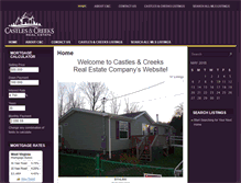 Tablet Screenshot of castlesandcreeks.com